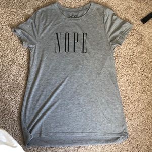 Target ‘NOPE’ short sleeve shirt